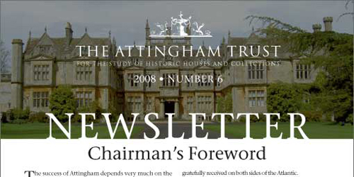 Attingham Newsletter 2008
