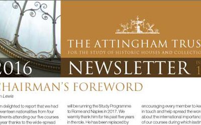 Attingham Newsletter 2016