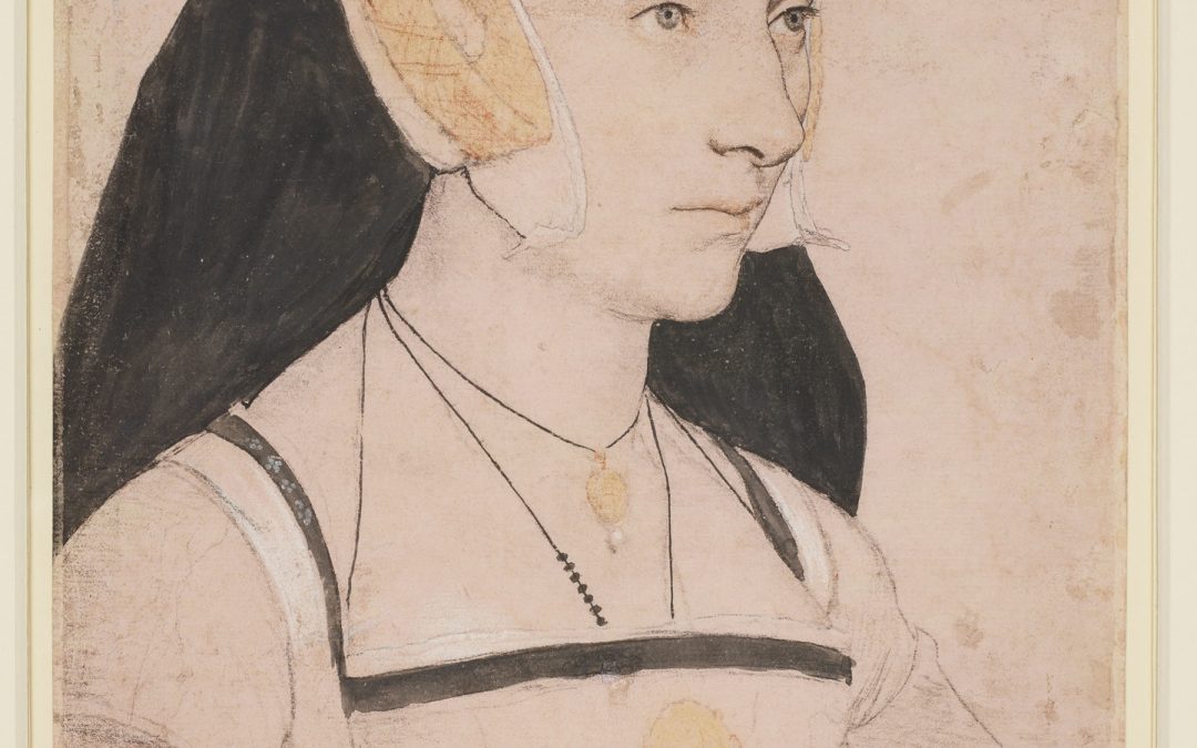 Image Credit: Hans Holbein the Younger, Mary Shelton, later Lady Heveningham, c.1543? Royal Collection Trust / © His Majesty King Charles III 2023